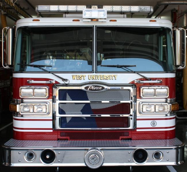 Front of Fire Engine