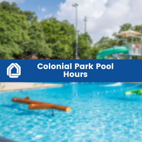 Colonial Park Pool Hours