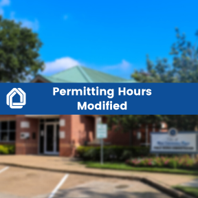 Modified Permitting Hours Newsflash Image