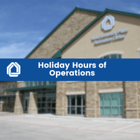 Holiday Hours of Operations