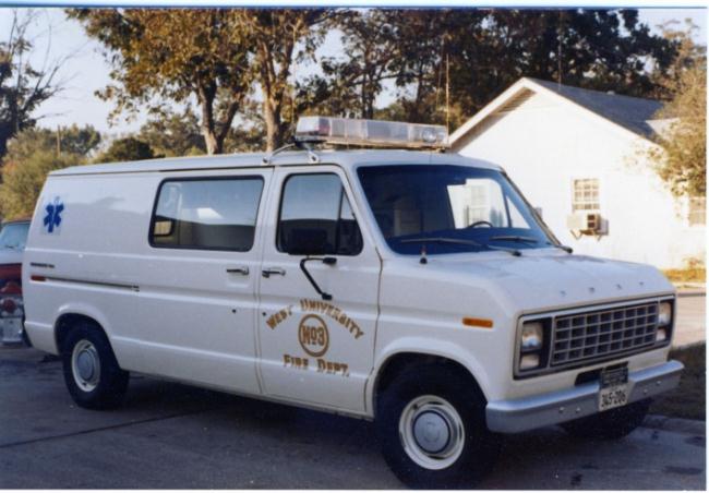 Emergency Medical Services van